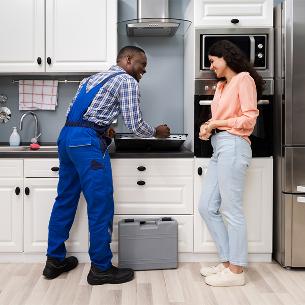 can you provide an estimate for cooktop repair before beginning any work in Morada California